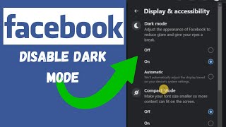 How to Disable Dark Mode on Facebook (Laptop/PC) 2024