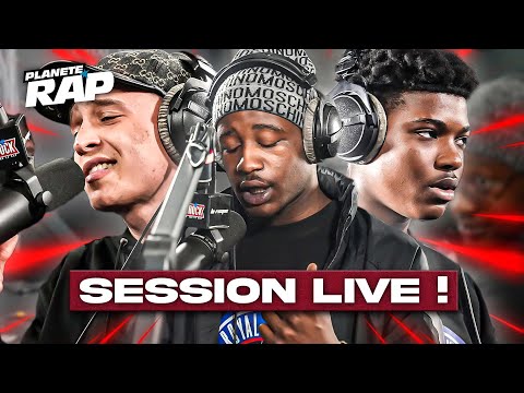 SESSION FREESTYLE avec Le Risque, MIG, Zokush, Anaya, Viki & Boma ! #PlanèteRap