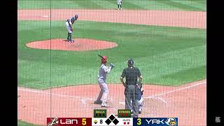 Adrián Almeida Pitcher York Revolution vs Lancaster Barnstomers 19/5/22 Sport Pro Services