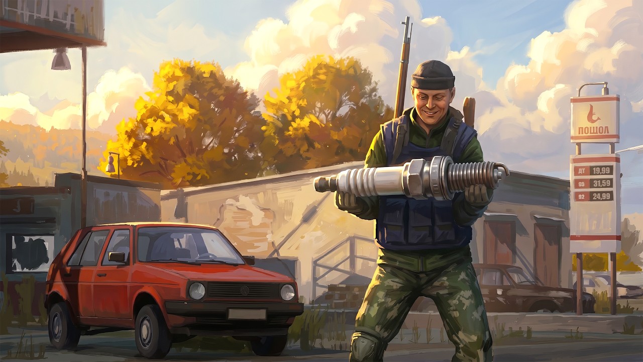 без лишней суеты тихонечко бегаю и ищу свечу в dayz
