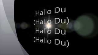 Video thumbnail of "Sportfreunde Stiller - Hallo Du (Lyrics on screen)"