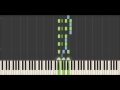 Yann Tiersen - La Découverte (Synthesia Tutorial)