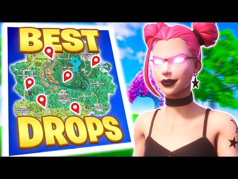 The BEST Drop Spots for ANY Fortnite Tournament (Win More Games)