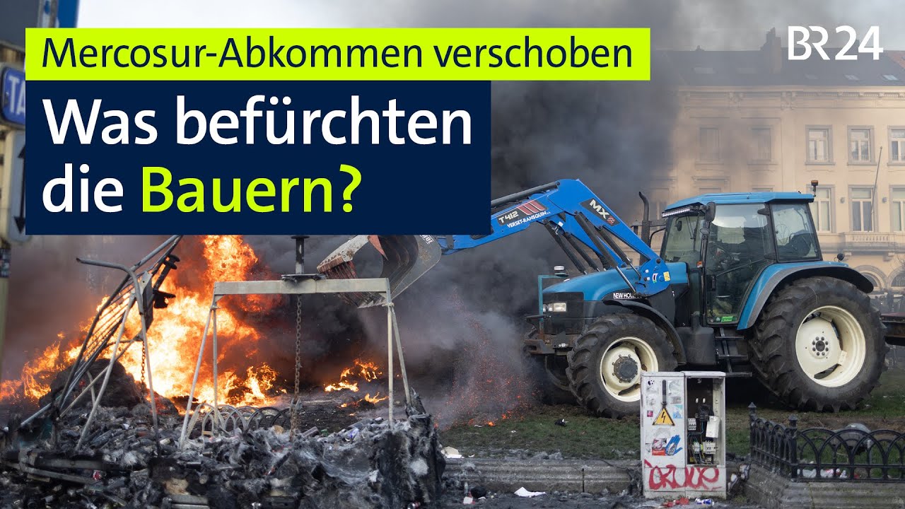 Mercosur-Abkommen verschoben: Was befürchten die Bauern? | BR24