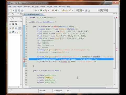 Java Exercise 3 4