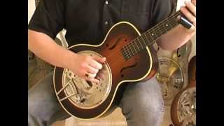 Video thumbnail for 1930's Resonator Guitars - National vs. Dobro.. by BottleneckJohn