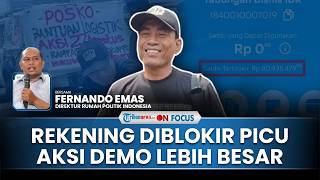 🔴[PORTRAIT] AMPB Donation Account Blocked, Expert Fears Asset Forfeiture Bill Protests Will Escalate