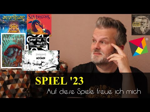 SPIEL 2023 - 8 Spiele, auf die ich mich freue - und mehr!