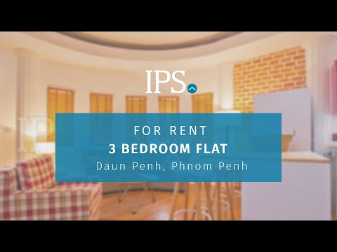Renovated 3 Bedroom Apartment For Rent - Phsar Kandal 1, Phnom Penh thumbnail