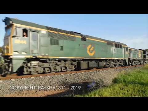 7761V - 8044-872-8030-GML10 (Qube Grain) Corio - Australian Trains by Raysha1811