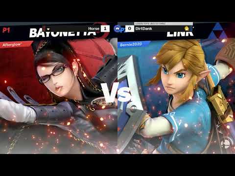 Smash Lab 186 SSBU Losers Top 8 DirtDank (Link) vs. Horse (Lucina/Bayonetta)