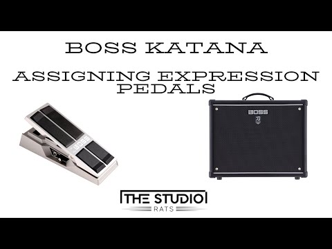 BOSS Katana - How To Assign Expression Pedals