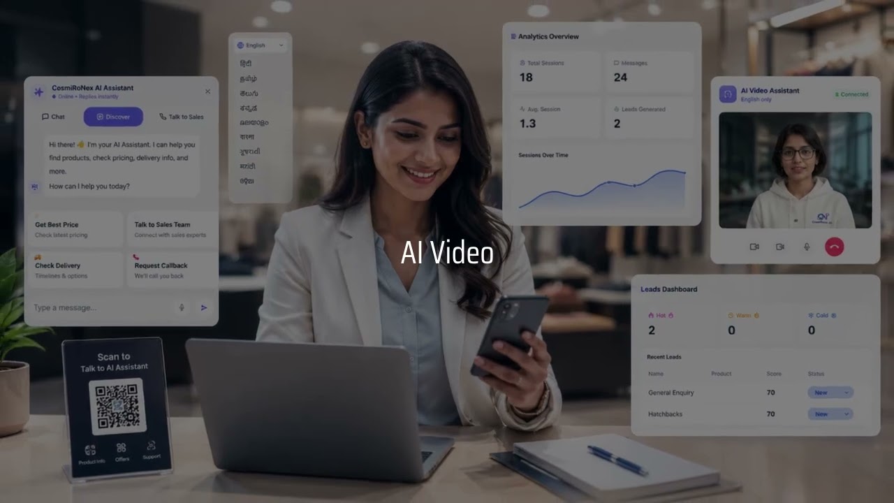 Meet CosmiRoNex AI in 25 Seconds — click to play
