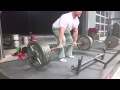 Dan Wetzler Deadlifting: Working towards 600 lbs !!!