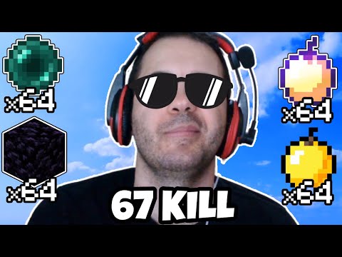 TARİHE GEÇECEK EGGWARS MAÇIM! (Tek Başıma 67 Kill Aldım) | Minecraft Egg Wars
