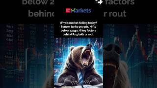 Why Is Market Falling? | Sensex tanks 900 pts, Nifty below 22,900 | Key factors 