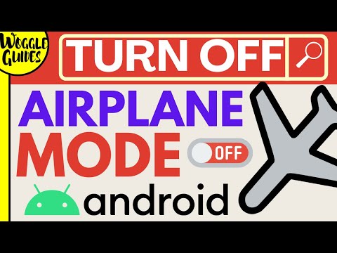 Turn off airplane mode on Android