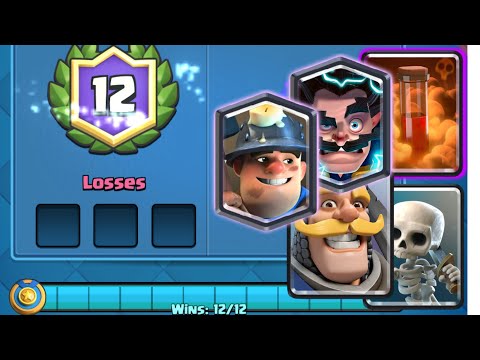 LIVE 12-0 CC w/ classic 2.9 Miner Poison - CC #10 - Clash Royale