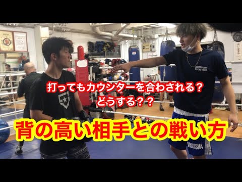 【後編】打ってもカウンターを合わされて入れない。。どうする？　背の高い相手との戦い方