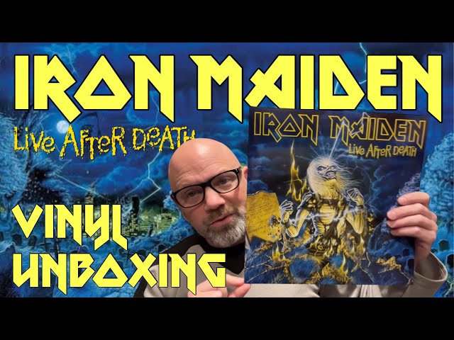 Vídeo relacionado con Camiseta Iron Maiden Live After Death. Camiseta oficial de Rock Negra. Banda Heavy Metal. Algodón. Unisex. Adulto Niño, Negro , S