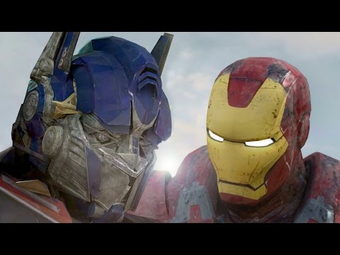 Iron Man vs Optimus Prime HD | HulkBuster