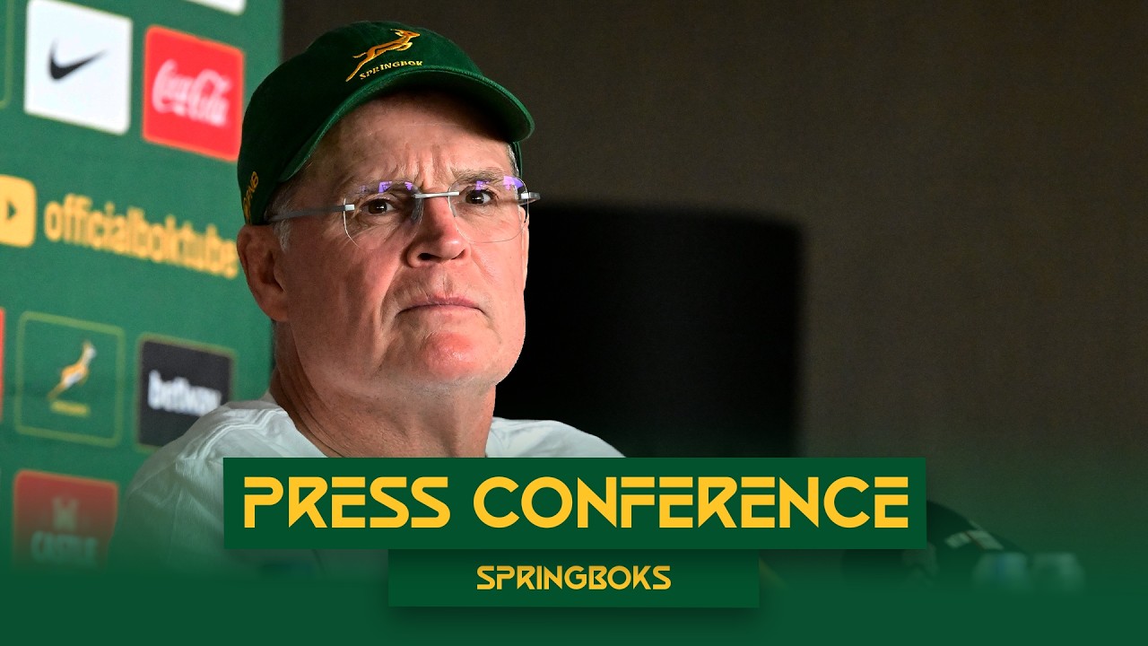Rassie Erasmus & Faf de Klerk | Springbok Press Conference | 11 June 2026
