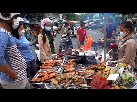 Evening Street Food Show @ Olympich - Grilled Meat, Soups, Grilled Fishes, Ducks, & Market Foods