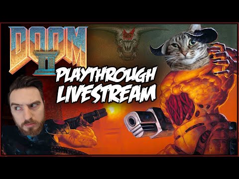 Doom II: HELL ON EARTH (1994) Playthrough Livestream (part 2)