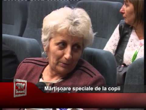 Mărțișoare speciale de la copii
