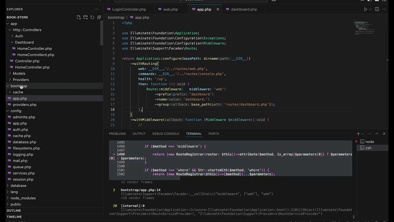 Laravel errors (Fixed )ErrorException   Undefined array key 0  at vendor
