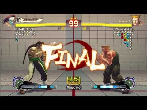 G3RM4N LUG3R (Vega) vs UYG Nuckledudu (Guile)