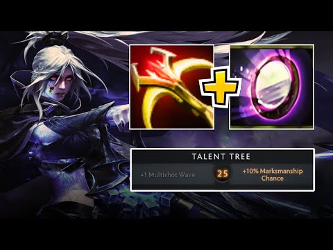 Drow Ranger's SUPER Intense Mirror Shield + Daedalus Combo in Dota 2