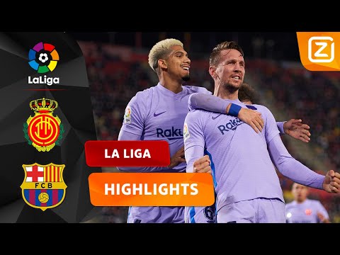 LUUK DE JONG IS DE GEVIERDE MAN! 💪🏼🇳🇱 | Mallorca vs Barcelona | La Liga 2021/22 | Samenvatting