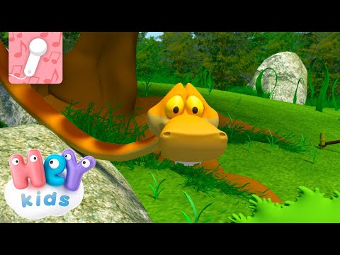 La Danza Del Serpente 🎤 KARAOKE | HeyKids Italiano - Canzoni Per Bambini