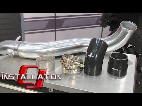 F-150 MBRP Intercooler Pipe Kit Cold Side 3" to 3-1/2" EcoBoost 3.5L 2015-2017 Installation