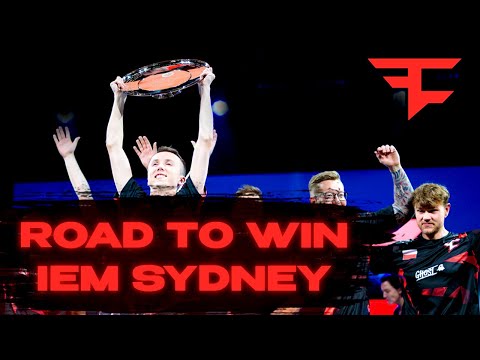 FAZE - ROAD TO WIN IEM SYDNEY 2023! FIRST CS2 CHAMPIONS!