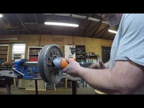 Ski Doo secondary clutch homemade helix compression tool