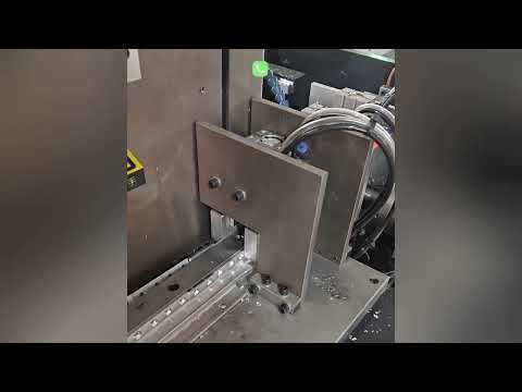 Automatic Aluminum Hinge Hole Drilling, Countersinking and Cutting Machine, Aluminum Hinge Machine