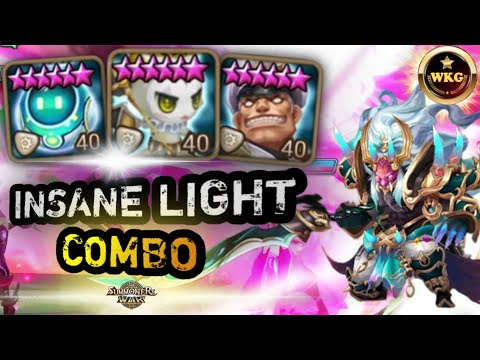 BRUTAL CLEAVE TEAM WITH LIGHT COMBO IN RTA SUMMONERS WAR