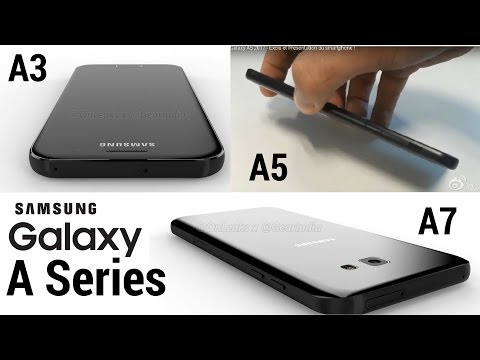 Samsung Galaxy A3, A5 and A7 (2017) - Specs and Features