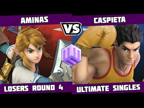 MMM #11 | Losers Round 4 - Aminas (Link) vs. Casipeta (Little Mac, Bowser) | Ultimate Singles