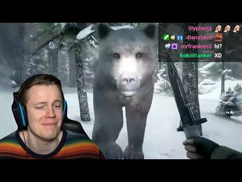 Insym gets Attacked by a Bear