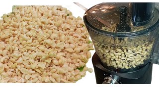 how to peel beans with a food processor