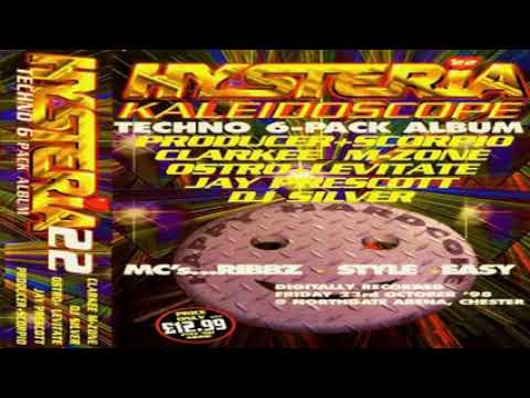 Dj Clarkee Hysteria 22, Kaleidoscope Techno 23.10.1998