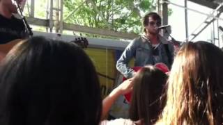 Boys Like Girls "Crazy World" live for the first time ever