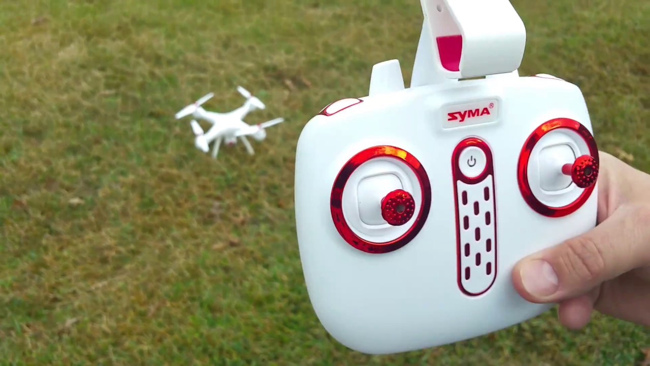 Квадрокоптер Syma X8SW, белый