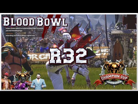 Blood Bowl 2 - CCL S46 Ro32 - Hellboy (Dark Elves) vs. Bazakastine (Amazons)
