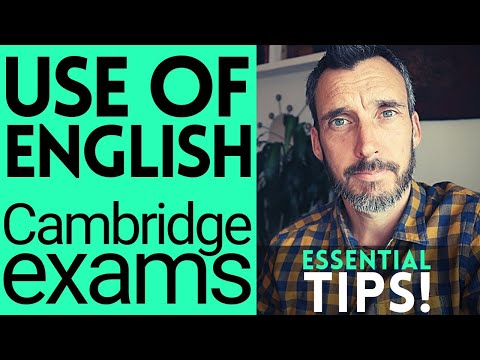 HOW TO PASS USE OF ENGLISH || CAMBRIDGE ENGLISH EXAMS TIPS || FCE CAE CPE ADVICE & HELP|| B2 C1 C2