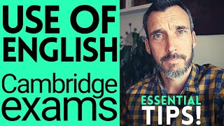 HOW TO PASS USE OF ENGLISH || CAMBRIDGE ENGLISH EXAMS TIPS || FCE CAE CPE ADVICE & HELP|| B2 C1 C2