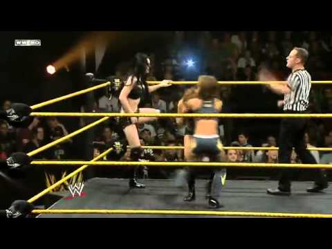 WWE NXT 4 Diva Tag Team Match